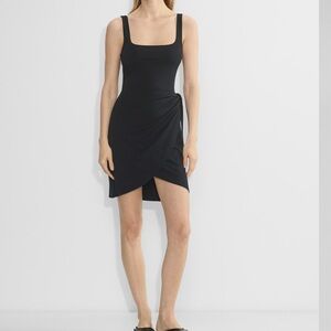 Aritzia Saturn Wrap Mini Dress